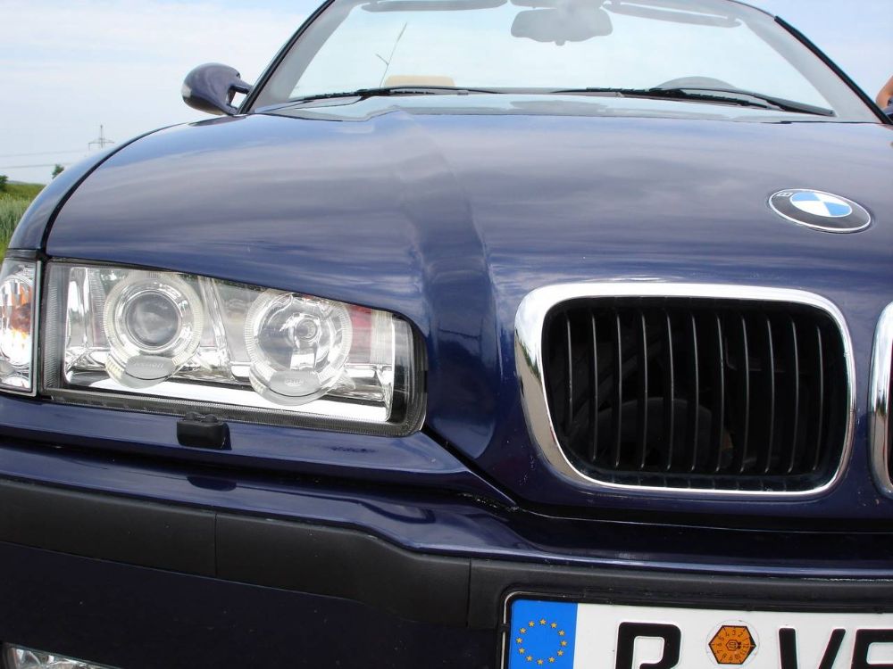 Beginner198s   E36, 328i Cabrio montreal-blau - 3er BMW - E36