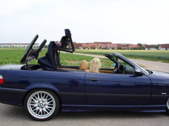 Beginner198s   E36, 328i Cabrio montreal-blau - 3er BMW - E36