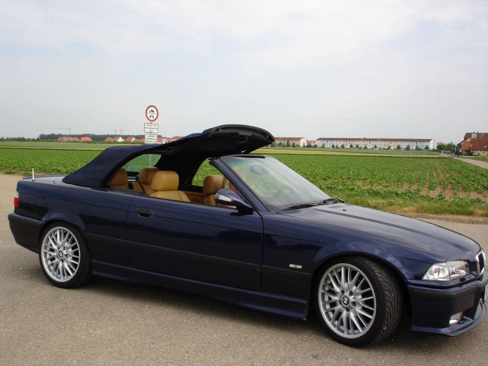 Beginner198s   E36, 328i Cabrio montreal-blau - 3er BMW - E36