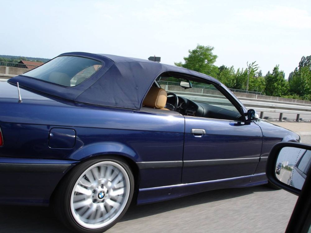 Beginner198s   E36, 328i Cabrio montreal-blau - 3er BMW - E36