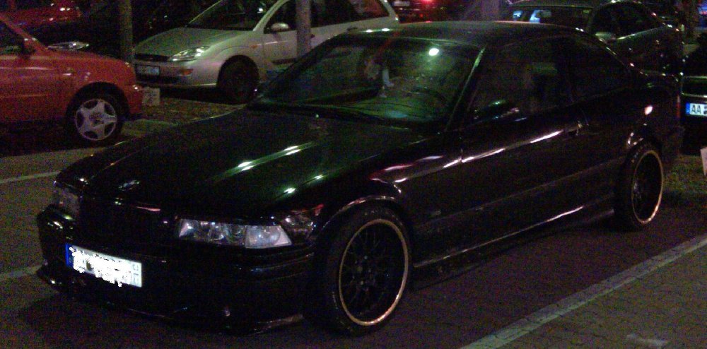 Black Beauty E36 328, mit Soundfile - 3er BMW - E36