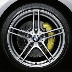 BMW Performance 313 Felge in 8x19 ET 37 mit Dunlop Sportmaxx Reifen in 225/35/19 montiert vorn Hier auf einem 3er BMW E90 320i (Limousine) Details zum Fahrzeug / Besitzer