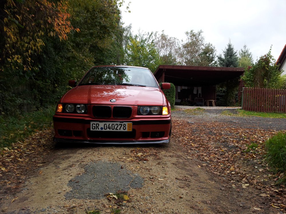 320i Sierrarot - 3er BMW - E36