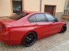 BMW Lackierung Melbourne Rot Metallic