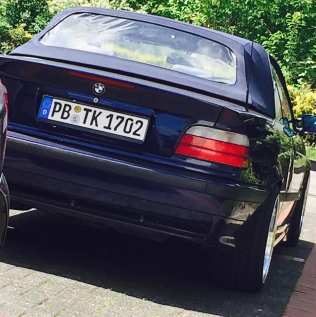 320i Cabrio auf Kerscher cs - 3er BMW - E36