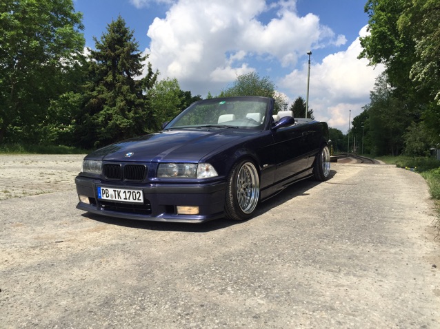 320i Cabrio auf Kerscher cs - 3er BMW - E36