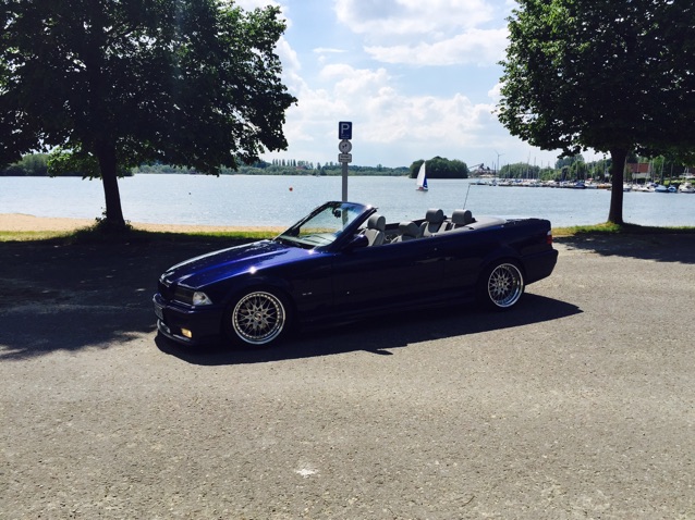 320i Cabrio auf Kerscher cs - 3er BMW - E36