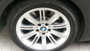 BMW  Felge in 9.5x18 ET  mit Dunlop  Reifen in 245/35/18 montiert vorn Hier auf einem 6er BMW E63 645i (Coupe) Details zum Fahrzeug / Besitzer