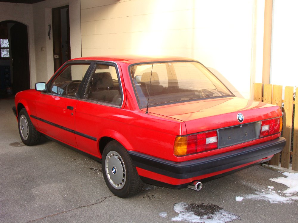 BMW 318i E30 Brilliantrot - 3er BMW - E30