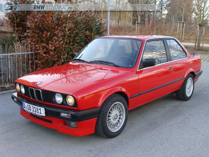 BMW 318i E30 Brilliantrot - 3er BMW - E30