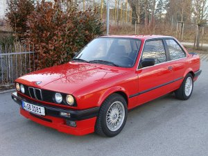 BMW 318i E30 Brilliantrot - 3er BMW - E30