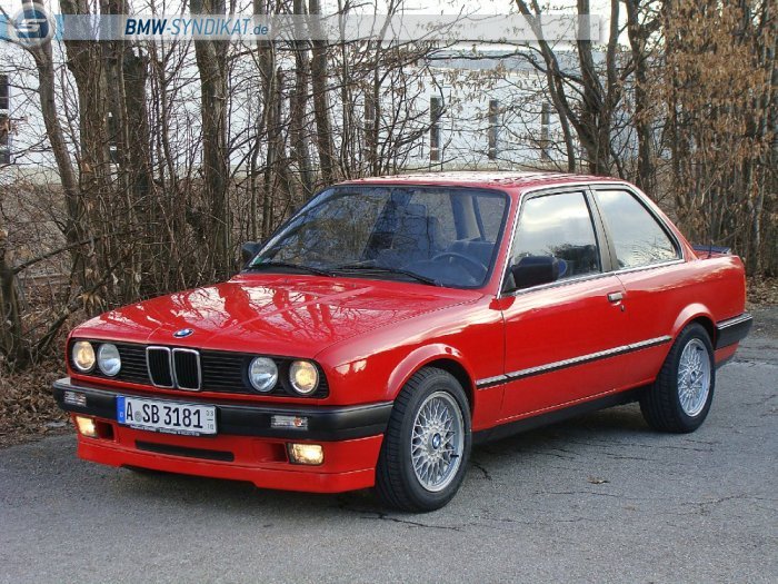 BMW 318i E30 Brilliantrot - 3er BMW - E30