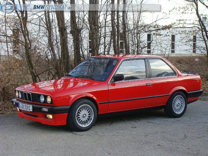 BMW 318i E30 Brilliantrot - 3er BMW - E30