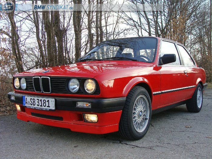 BMW 318i E30 Brilliantrot - 3er BMW - E30