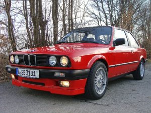 BMW 318i E30 Brilliantrot - 3er BMW - E30
