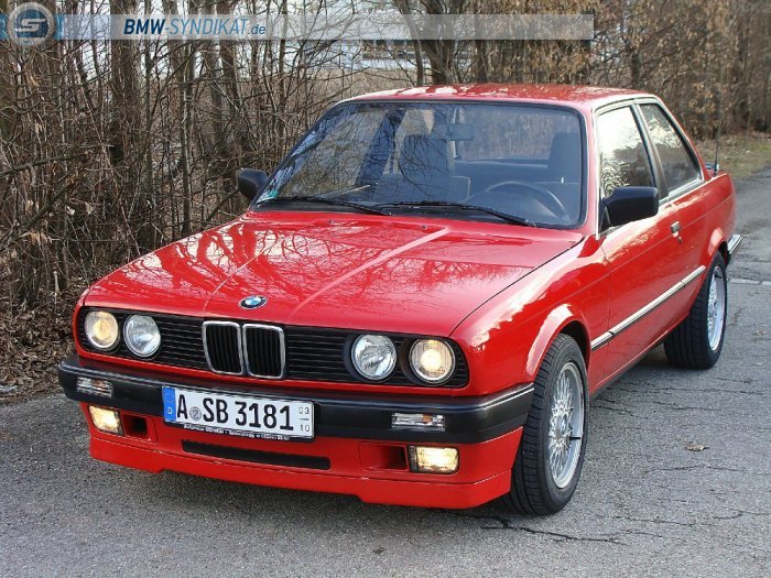 BMW 318i E30 Brilliantrot - 3er BMW - E30