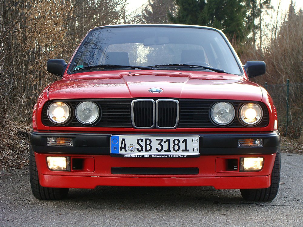 BMW 318i E30 Brilliantrot - 3er BMW - E30