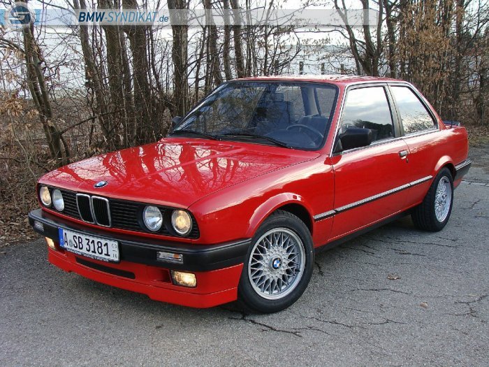 BMW 318i E30 Brilliantrot - 3er BMW - E30