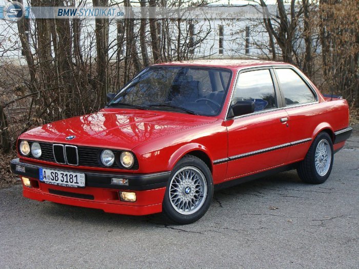 BMW 318i E30 Brilliantrot - 3er BMW - E30