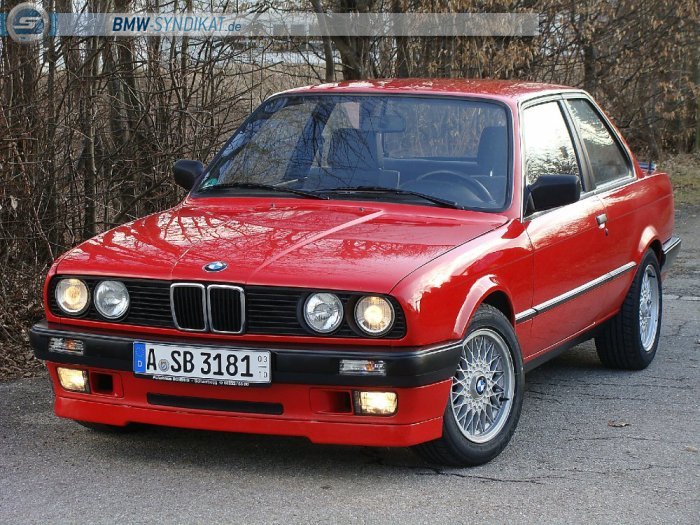 BMW 318i E30 Brilliantrot - 3er BMW - E30