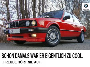 BMW 318i E30 Brilliantrot - 3er BMW - E30