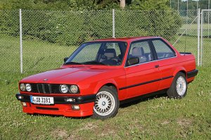 BMW 318i E30 Brilliantrot - 3er BMW - E30