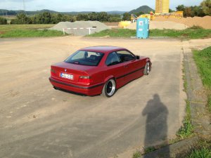 E36 Sierrarot BBS RC090 - 3er BMW - E36
