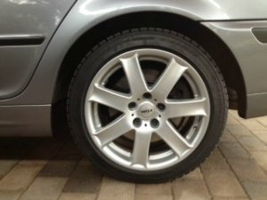 Rial Flair Felge in 8.5x17 ET  mit Bridgestone LM - 25 Reifen in 215/45/17 montiert hinten Hier auf einem 3er BMW E46 330d (Touring) Details zum Fahrzeug / Besitzer