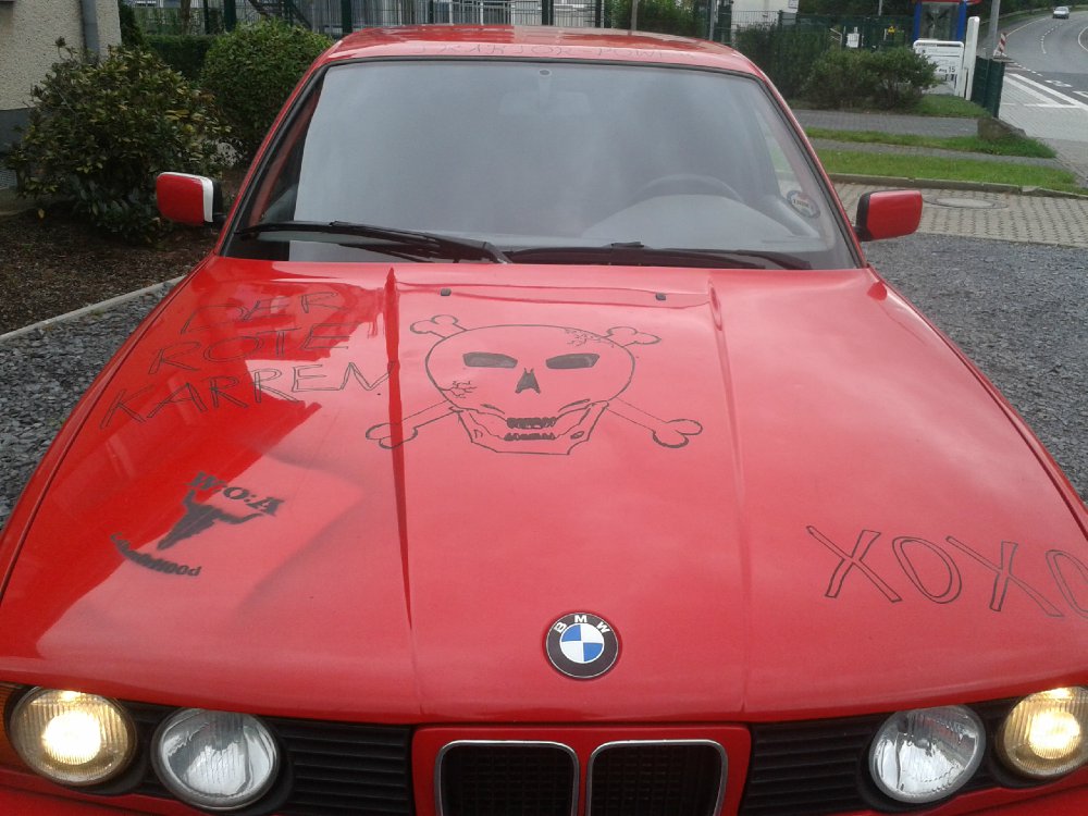 Red Pirat (Der rote Karren) - 5er BMW - E34