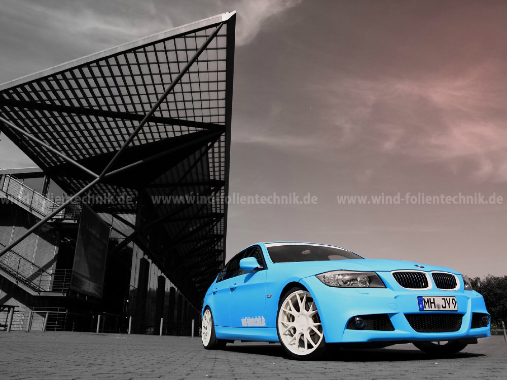 BMW E90 335d - Wind-Folientechnik.de - 3er BMW - E90 / E91 / E92 / E93