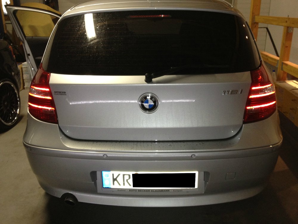 E87, 118i SilverShadow UPDATE !! (Tii Streifen ) - 1er BMW - E81 / E82 / E87 / E88