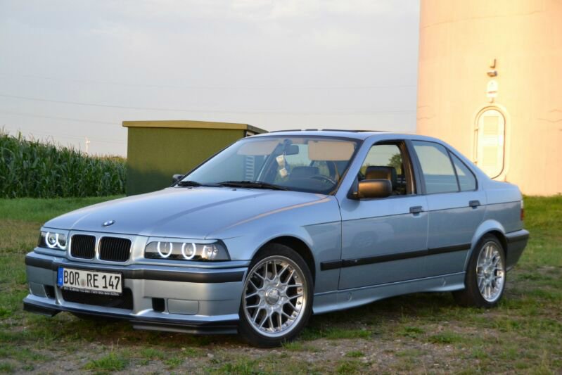 E36 Gletscherblau...Wintermode+Styling 68 fr 2014 - 3er BMW - E36