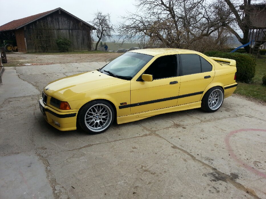 meine "Postkutsche" ;-) - 3er BMW - E36