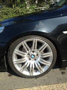 BMW 172 m flegen Felge in 9.5x19 ET  mit Toyo proxes Reifen in 275/35/19 montiert hinten mit 5 mm Spurplatten Hier auf einem 5er BMW E39 530d (Limousine) Details zum Fahrzeug / Besitzer