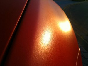mal was anderes: rot-matt - 3er BMW - E46
