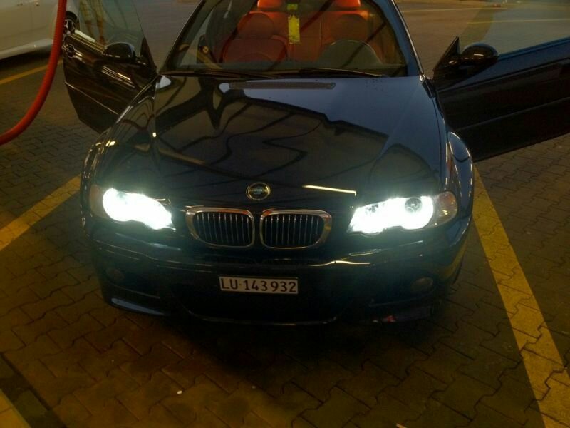 M3 e46 Carbonschwarz Rotes leder Schweiz - 3er BMW - E46