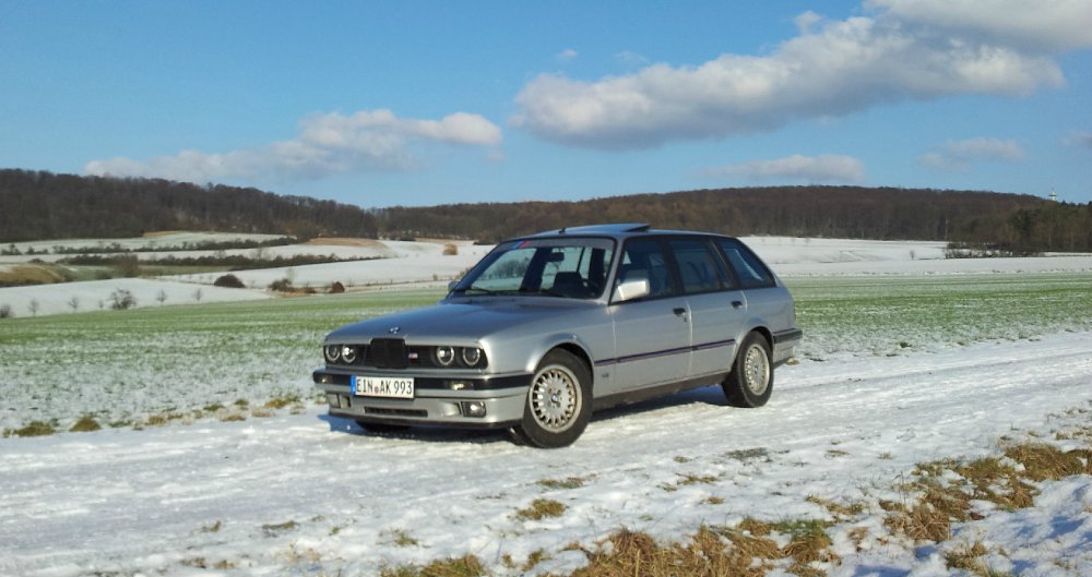 Mein Kleiner 316i E30 Touring in Silber - 3er BMW - E30