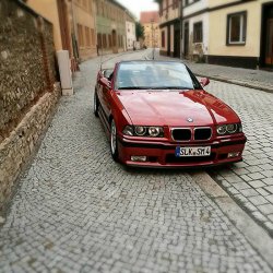 BMW E36 318i Cabrio INDIVIDUAL Sierrarot - 3er BMW - E36