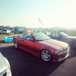 BMW E36 318i Cabrio INDIVIDUAL Sierrarot - 3er BMW - E36