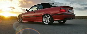 BMW E36 318i Cabrio INDIVIDUAL Sierrarot - 3er BMW - E36