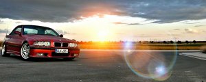 BMW E36 318i Cabrio INDIVIDUAL Sierrarot - 3er BMW - E36