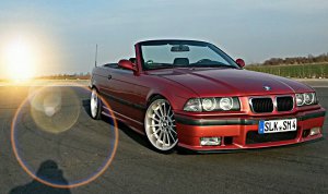 BMW E36 318i Cabrio INDIVIDUAL Sierrarot - 3er BMW - E36