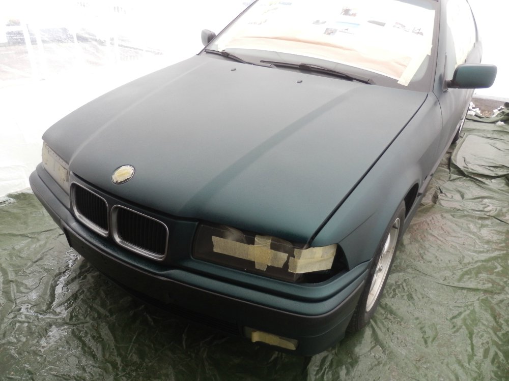 BMW e36 Grn -> Grau PlastDip - 3er BMW - E36