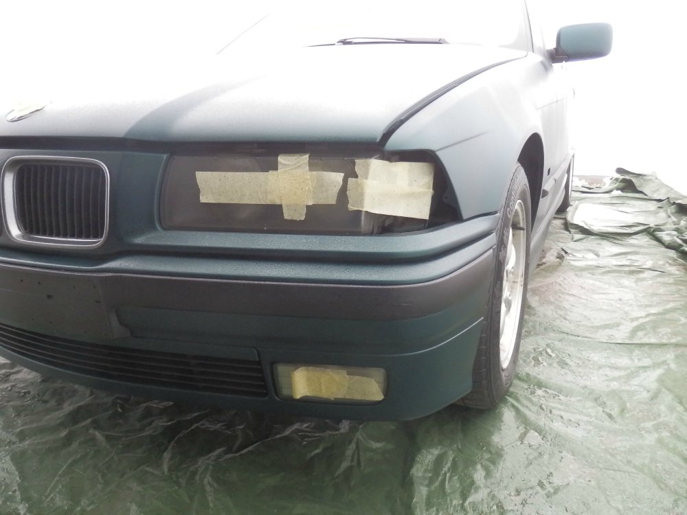 BMW e36 Grn -> Grau PlastDip - 3er BMW - E36