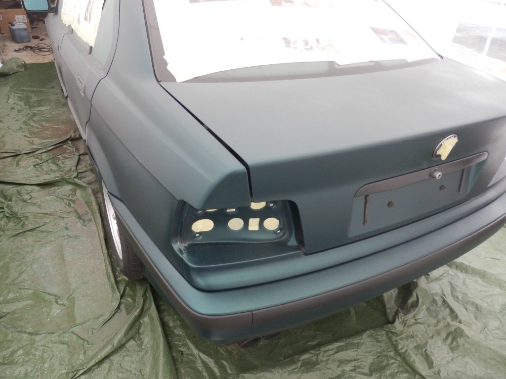 BMW e36 Grn -> Grau PlastDip - 3er BMW - E36