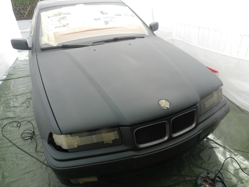 BMW e36 Grn -> Grau PlastDip - 3er BMW - E36