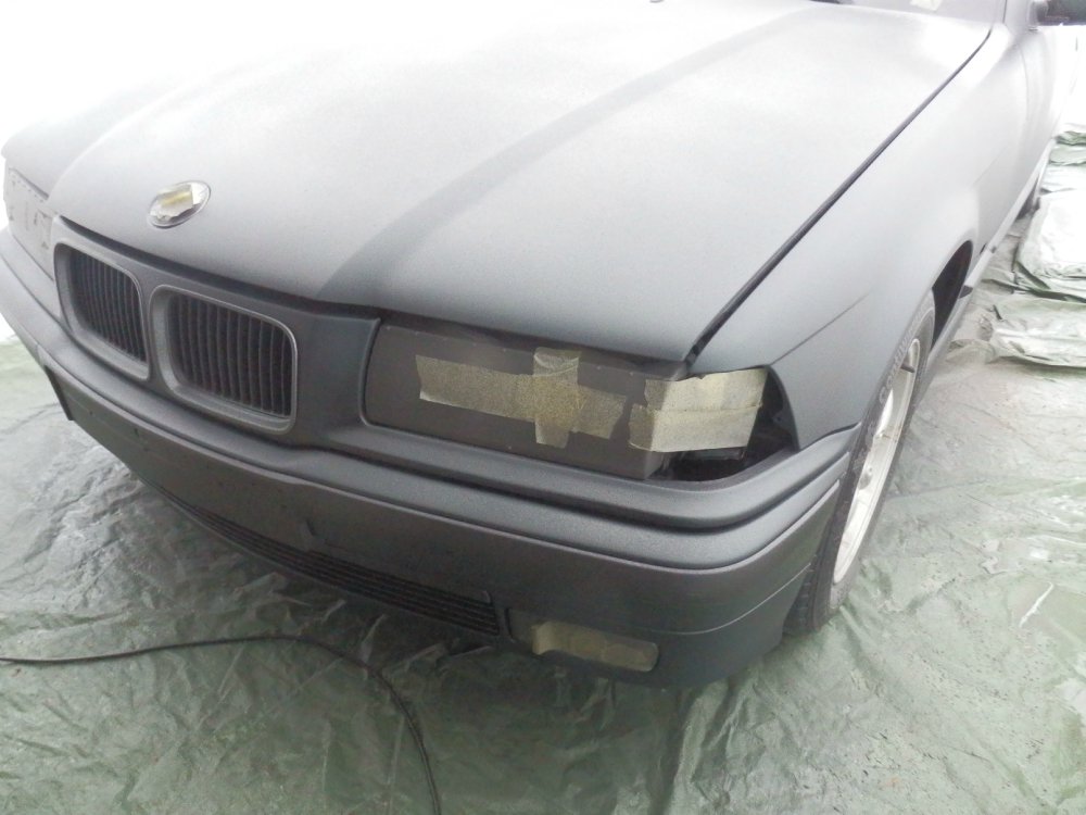 BMW e36 Grn -> Grau PlastDip - 3er BMW - E36