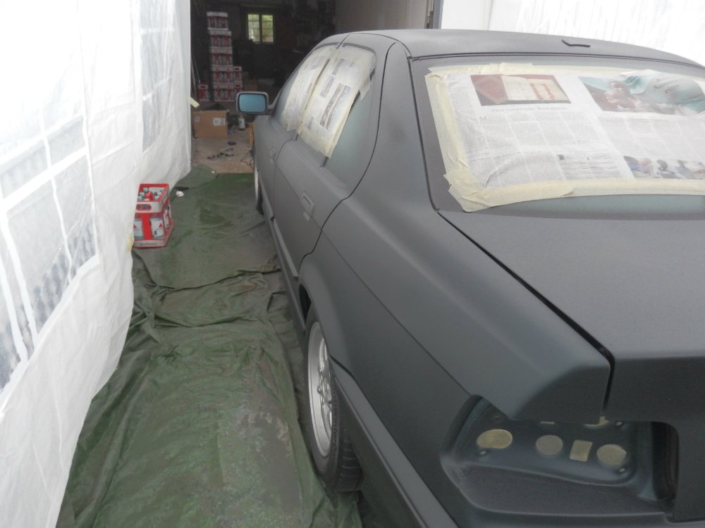 BMW e36 Grn -> Grau PlastDip - 3er BMW - E36