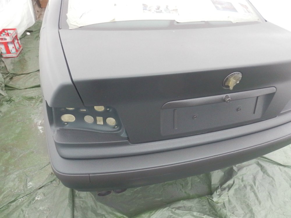 BMW e36 Grn -> Grau PlastDip - 3er BMW - E36