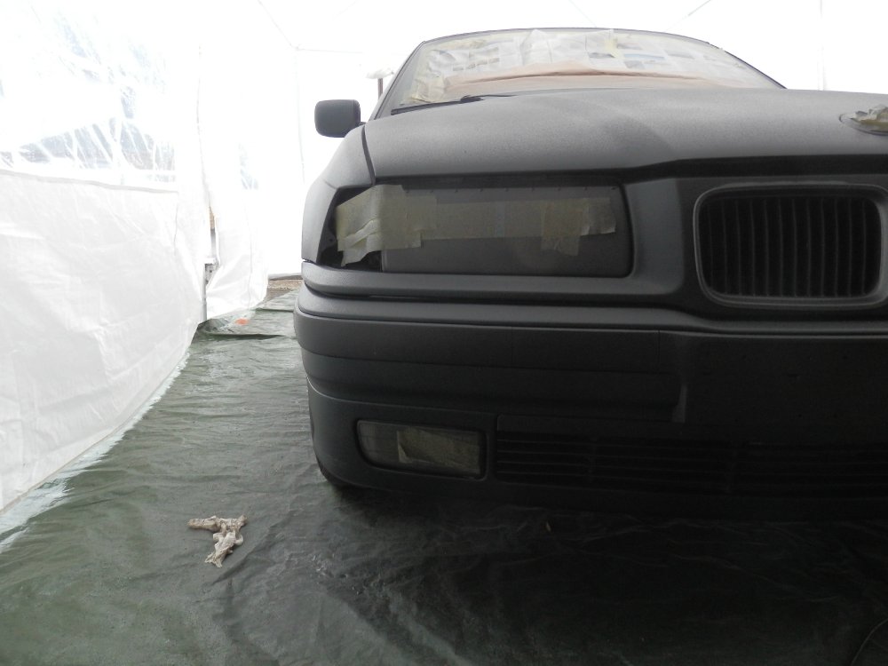 BMW e36 Grn -> Grau PlastDip - 3er BMW - E36